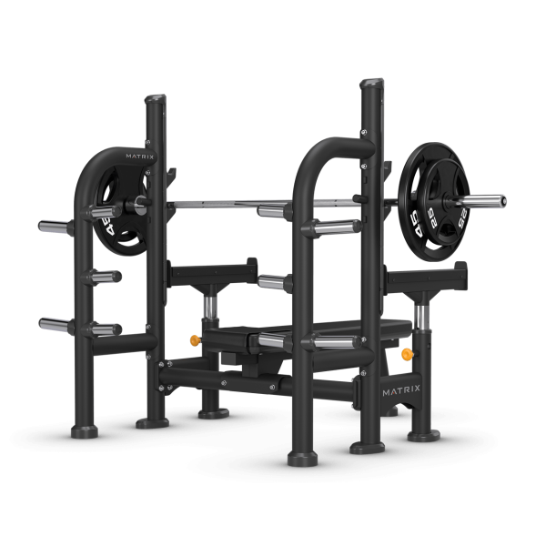 Olympic Flat Bench w/Safety Arms - Image 2