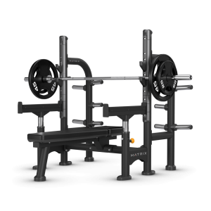 Olympic Flat Bench w/Safety Arms